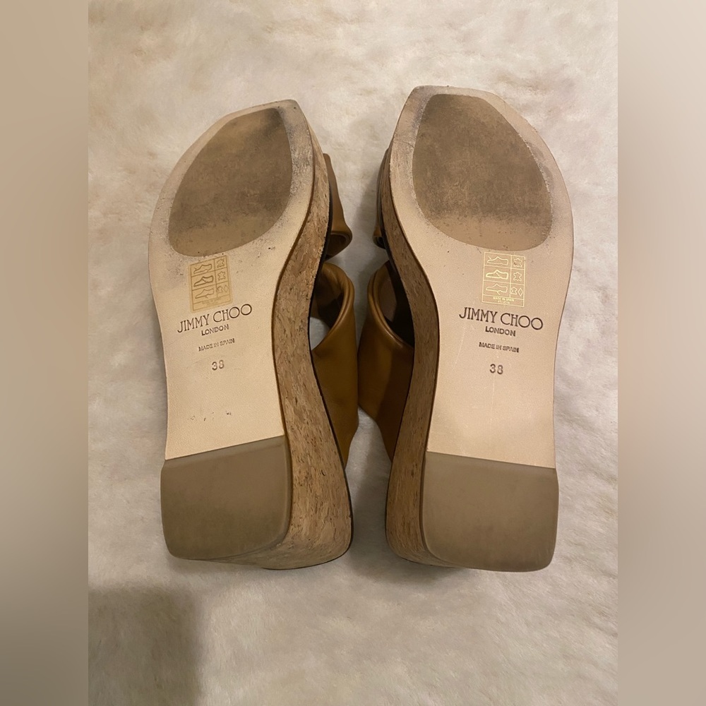 Jimmy Choo Narisa Twist Platform Wedge Sandal - Picture 9 of 10
